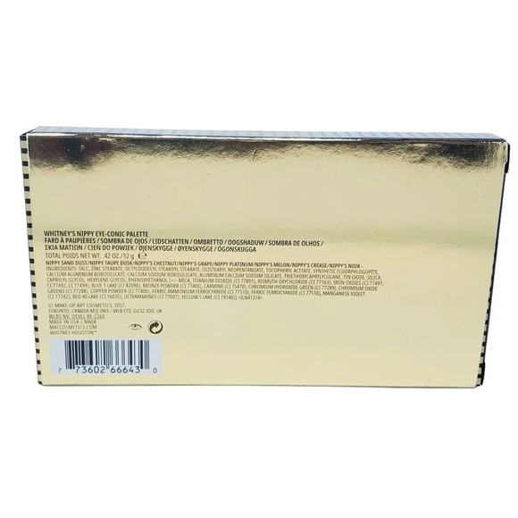 DISCONTINUED MAC x Whitney Houston Collection Nippy Eye-Conic Palette NWOB - Picture 7 of 14